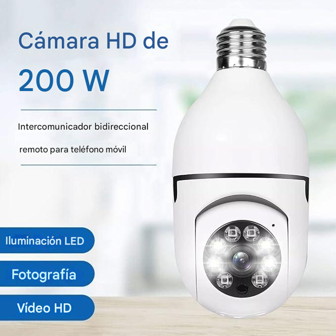 BOMBILLO CAMARA DE SEGURIDAD 360