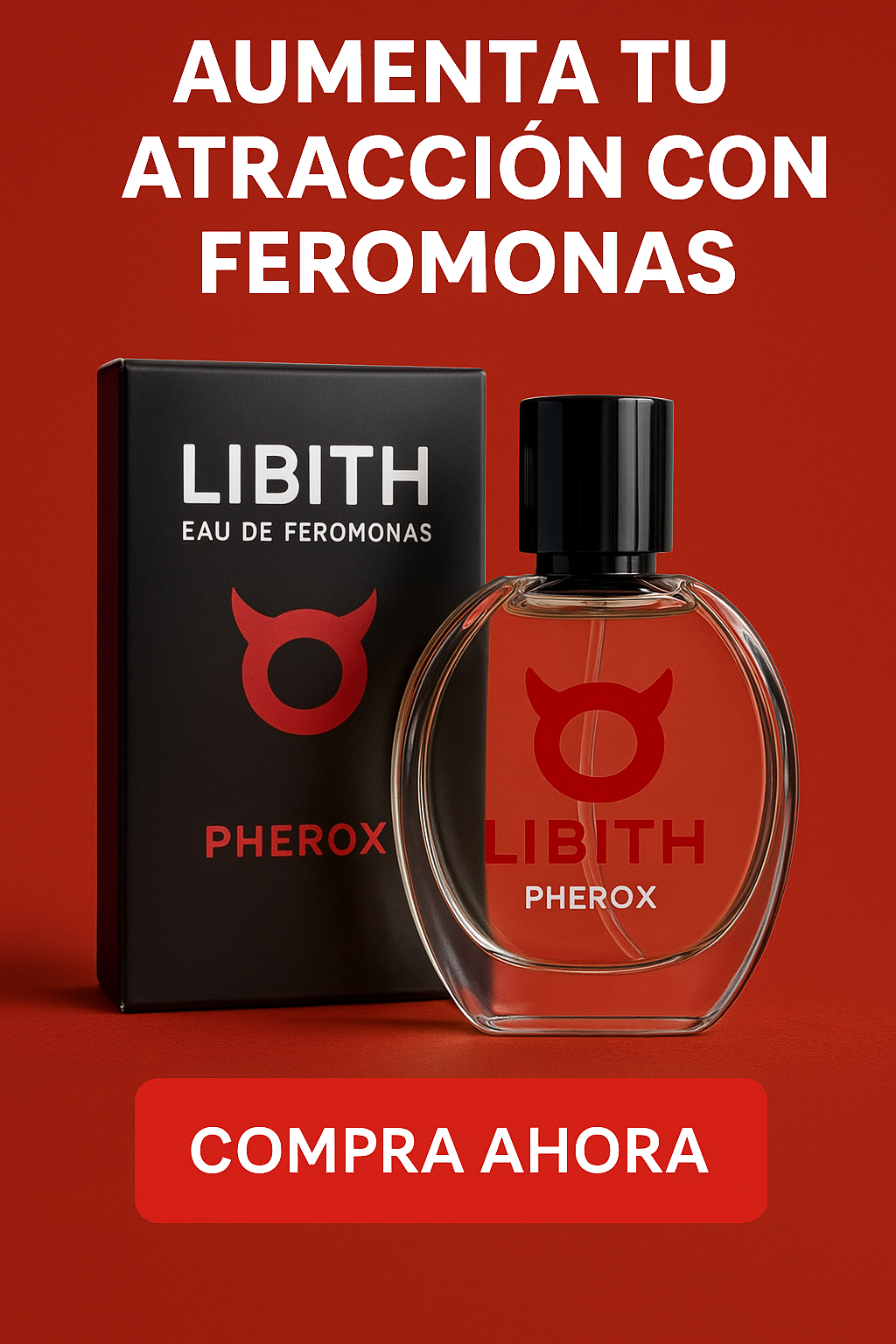 PERFUME DE FEROMONAS LIBIDHOT VERSIÓN 2.0 MEJORADA LA PRESENTACIÓN Y LA FIJACIÓN HASTA POR 12 HORAS