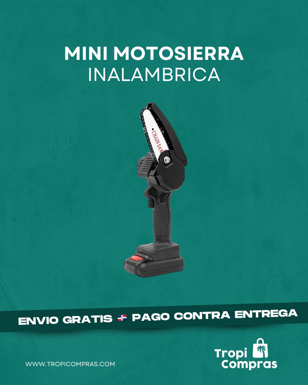 MINI MOTOSIERA INALAMBRICA(1 BATERIA 48V)