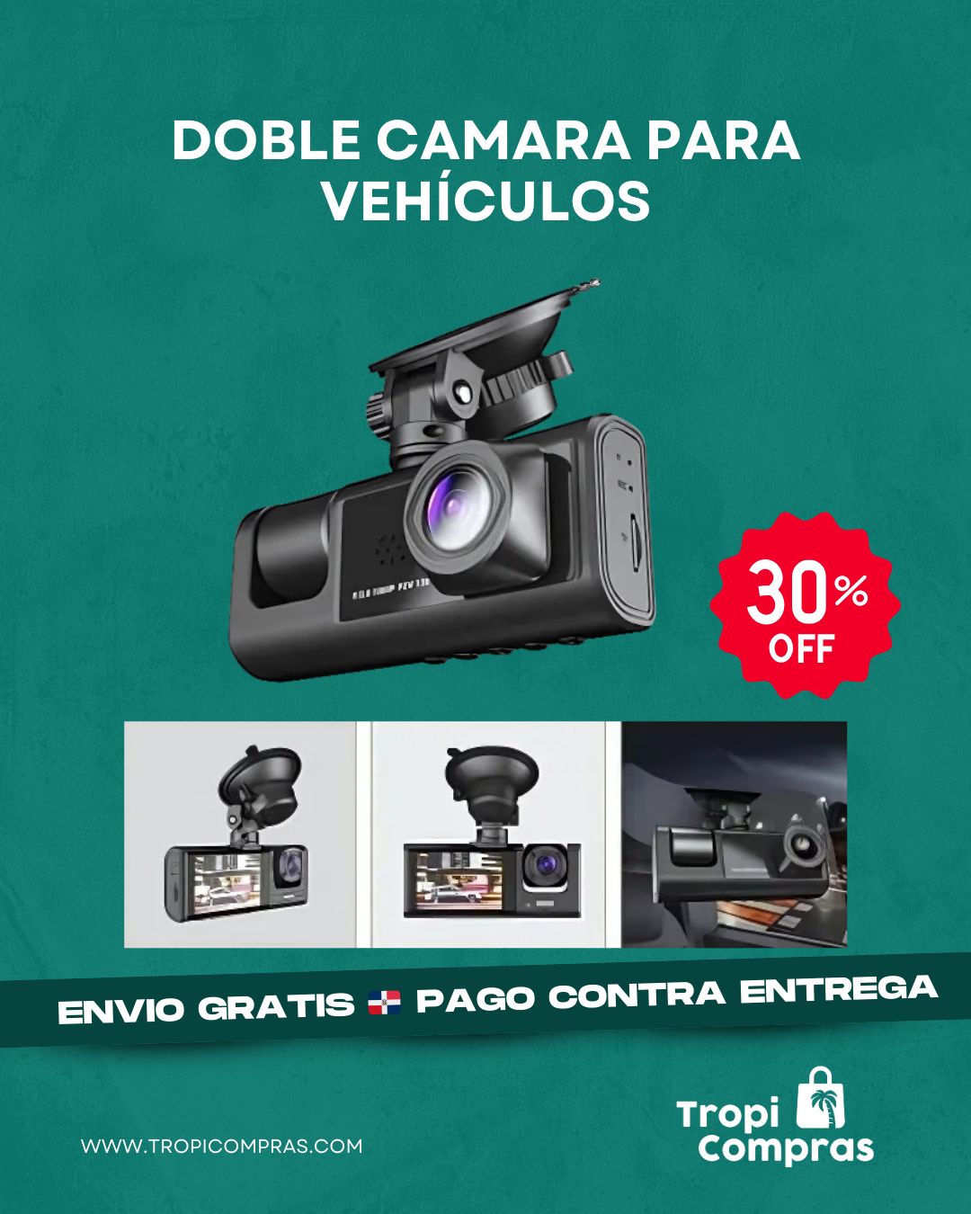 DOBLE CAMARA PARA VEHICULOS