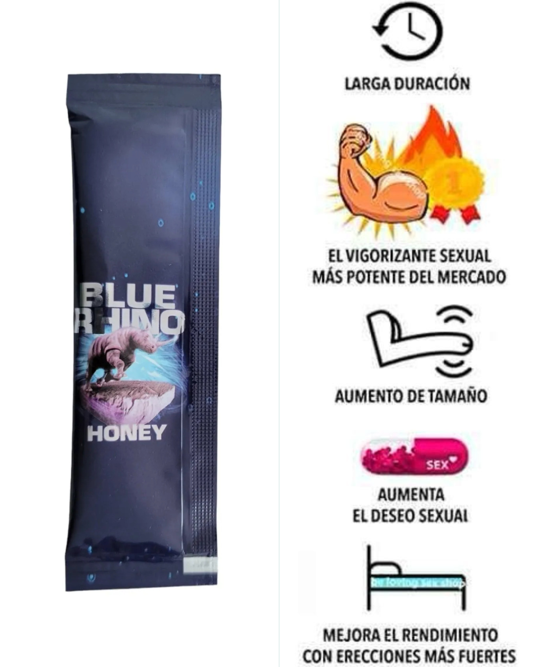 MIEL BLUE RHINO CAJA DE 12