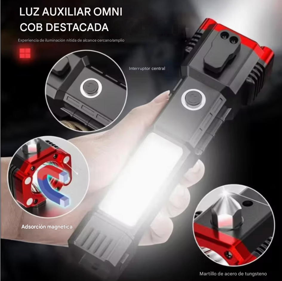LINTERNA MULTIFUNCIONAL 7 EN 1