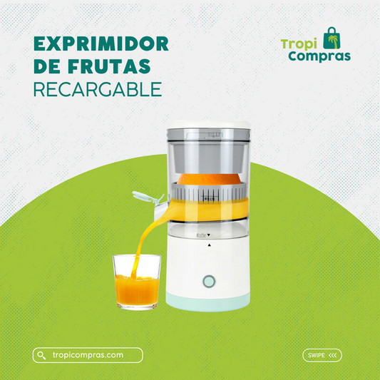 EXPRIMIDOR DE JUGO RECARGABLE