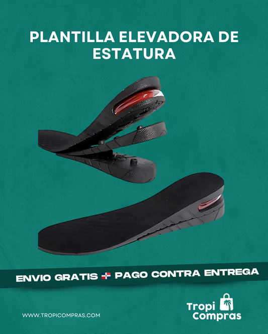 PLATILLAS ELAVADORAS DE ESTATURA 3CM