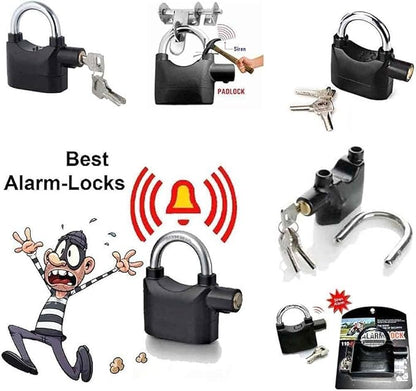 CANDADO ANTIRROBO CON ALARMA