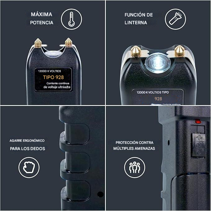 TASER ELECTRICO 12,000 KV