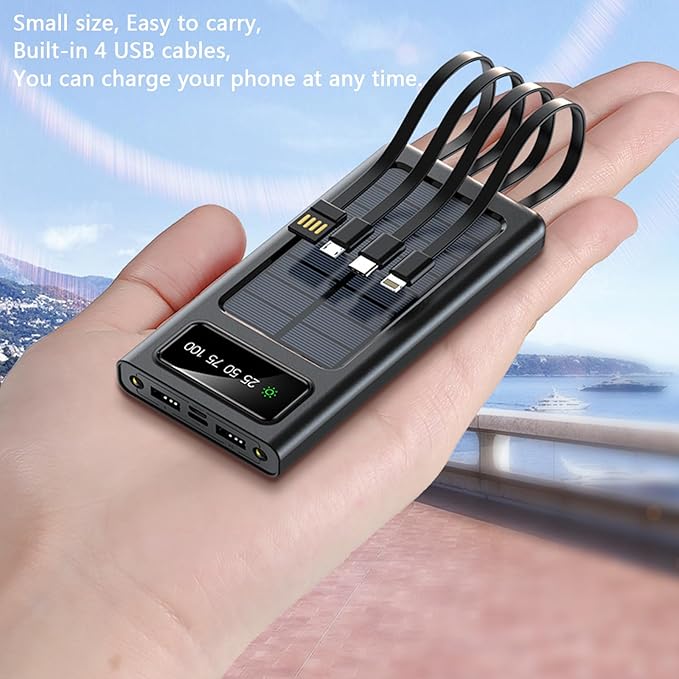 POWER BANK CARGA SOLAR 20,000 MAH