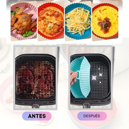 COMBO MOLDER AIR FRYER + TAPAS DE SILICONA