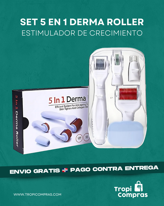 Set 5 en 1 estimulador de crecimiento y mejor absorción de minoxidil