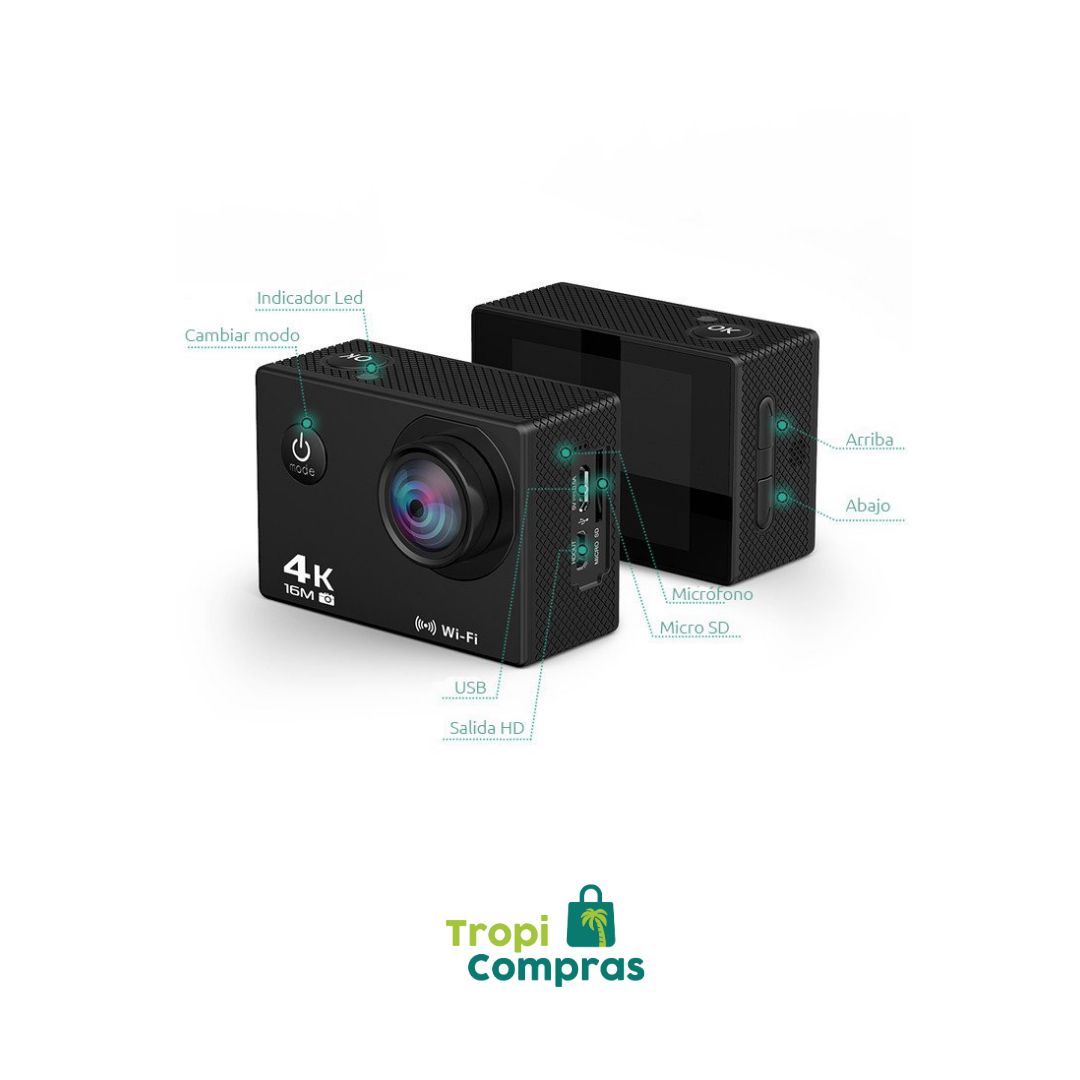 Camara Deportiva 4K