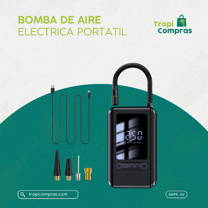 BOMBA DE AIRE ELECTRICA PORTABLE