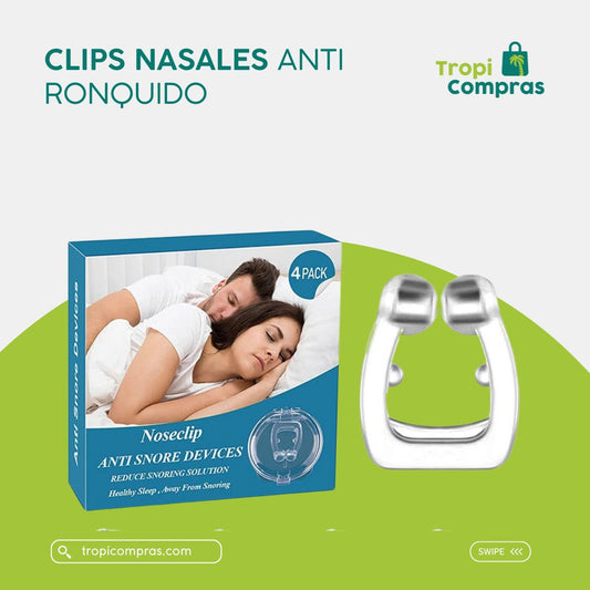 CLIPS NASALES ANTI ROQUIDOS