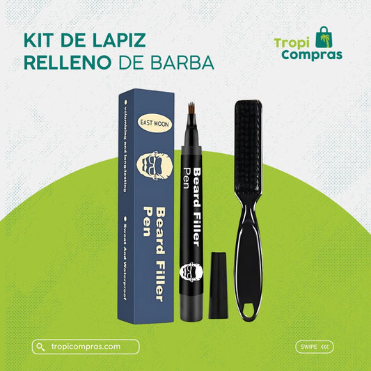 KIT DE LAPIZ RELLENO DE BARBA