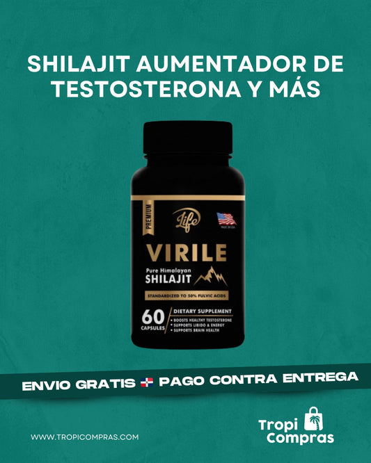 SHILAJIT VIRILE - 60 CAPSULAS