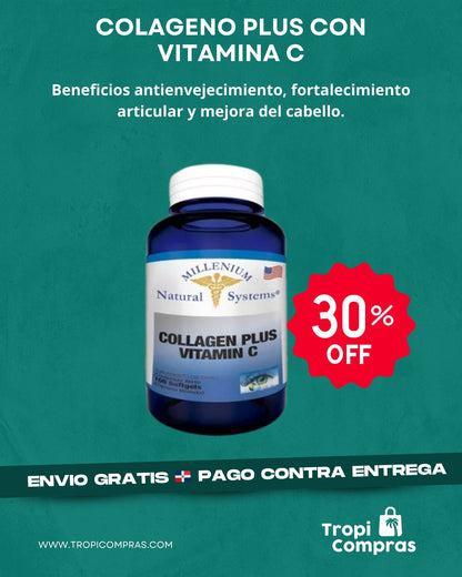COLAGENO + VITAMINA C EN CAPSULA