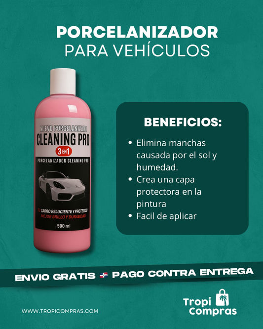 PORCELANIZADOR PARA VEHICULOS