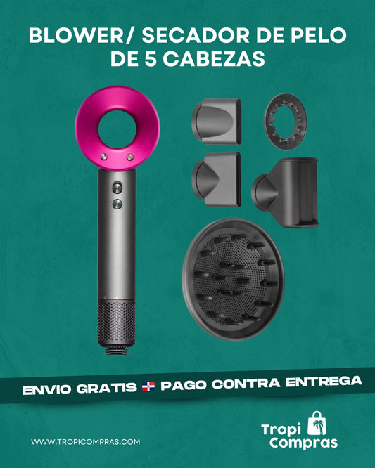 BLOWER/ SECADOR DE PELO DE 5 CABEZAS