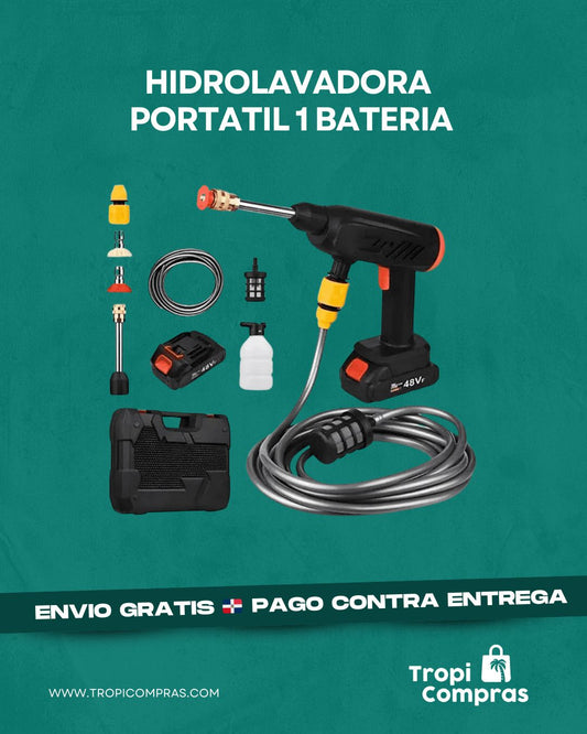 HIDROLAVADORA PORTÁTIL (1 BATERIA 48V)