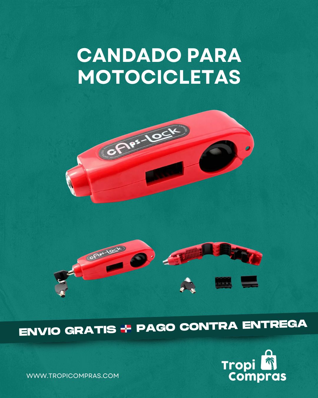 CANDADO PARA MOTORES
