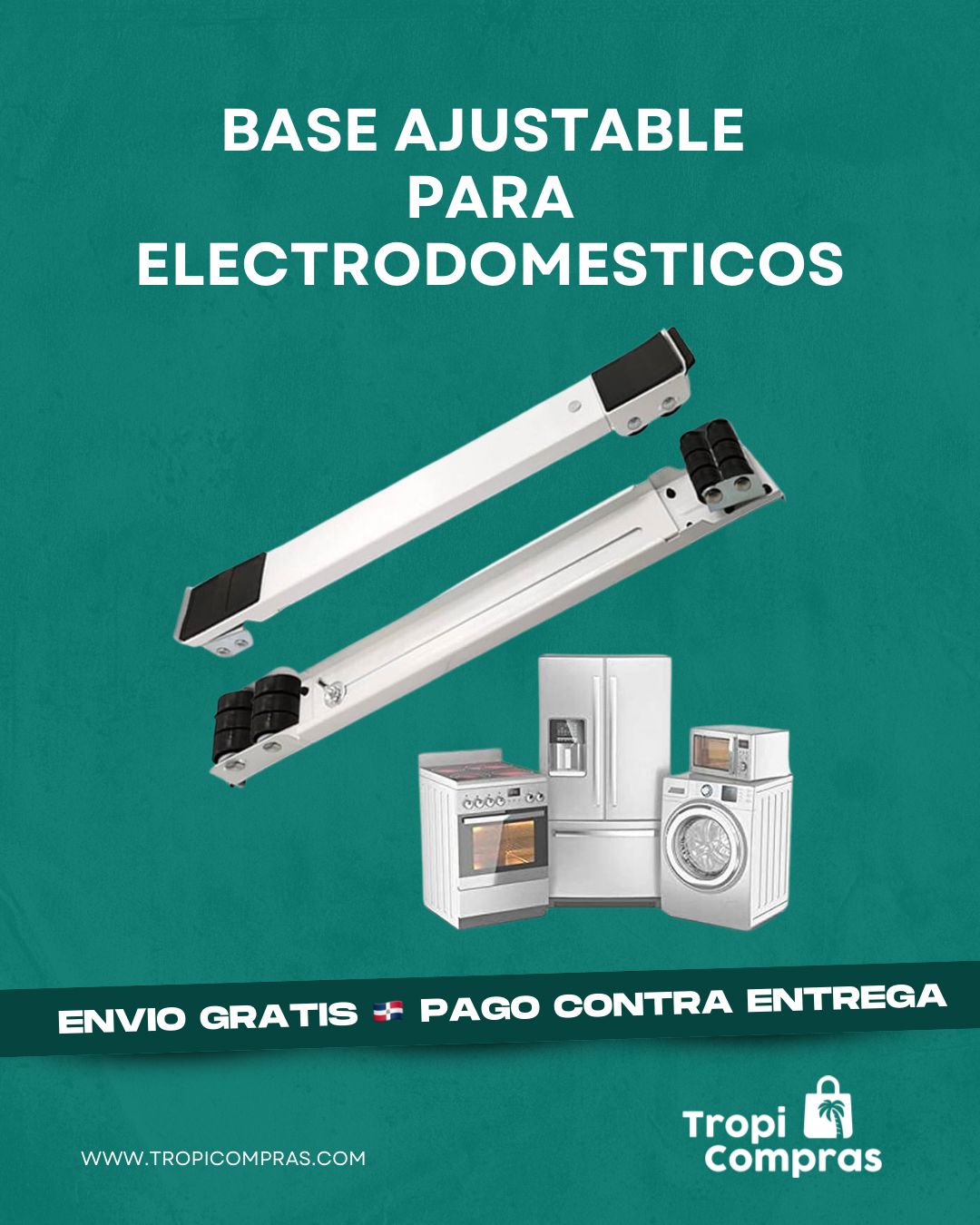 BASE AJUSTABLE PARA ELECTRODOMESTICOS