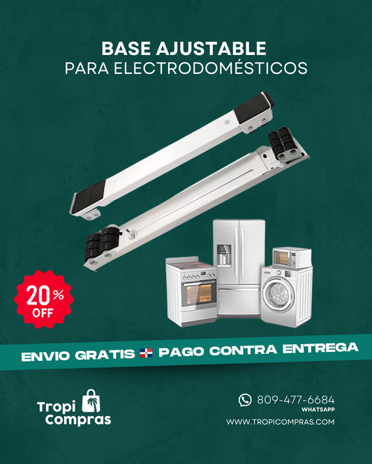 BASE AJUSTABLE PARA ELECTRODOMESTICOS