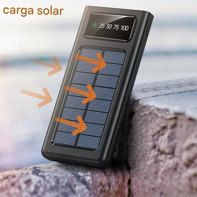 POWER BANK CARGA SOLAR 20,000 MAH