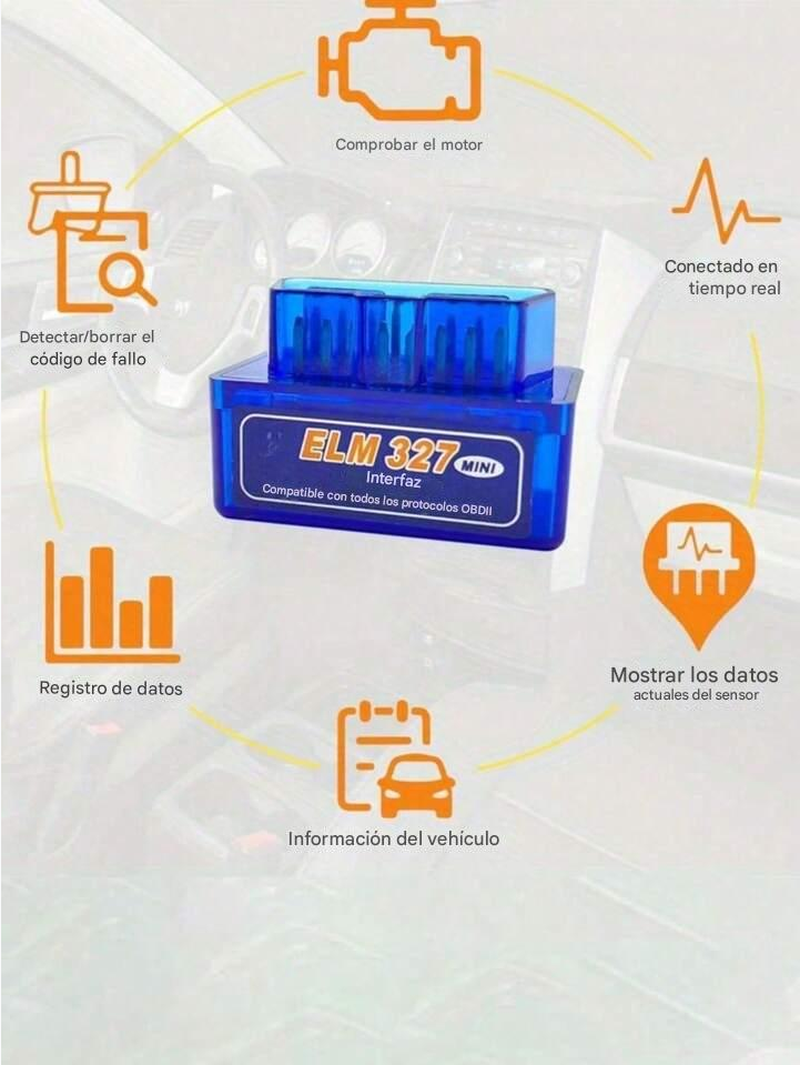 ESCANER INALAMBRICO PARA CARROS