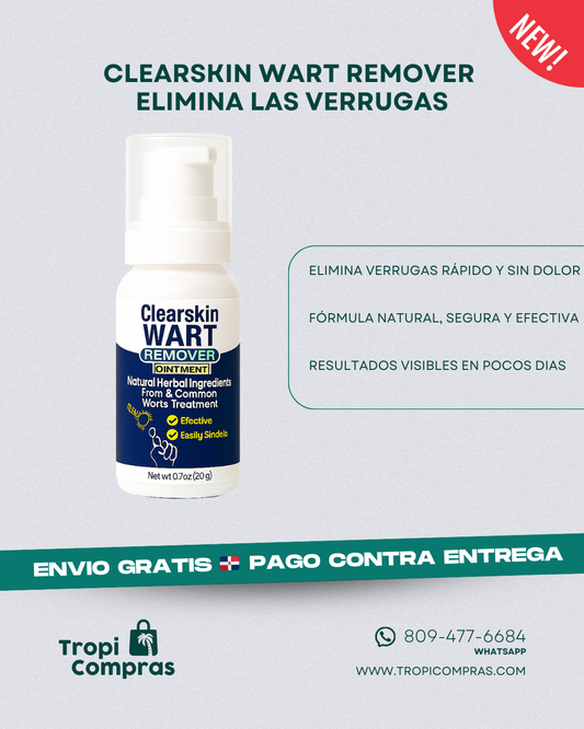 CLEARSKIN WART REMOVER  elimina las verrugas